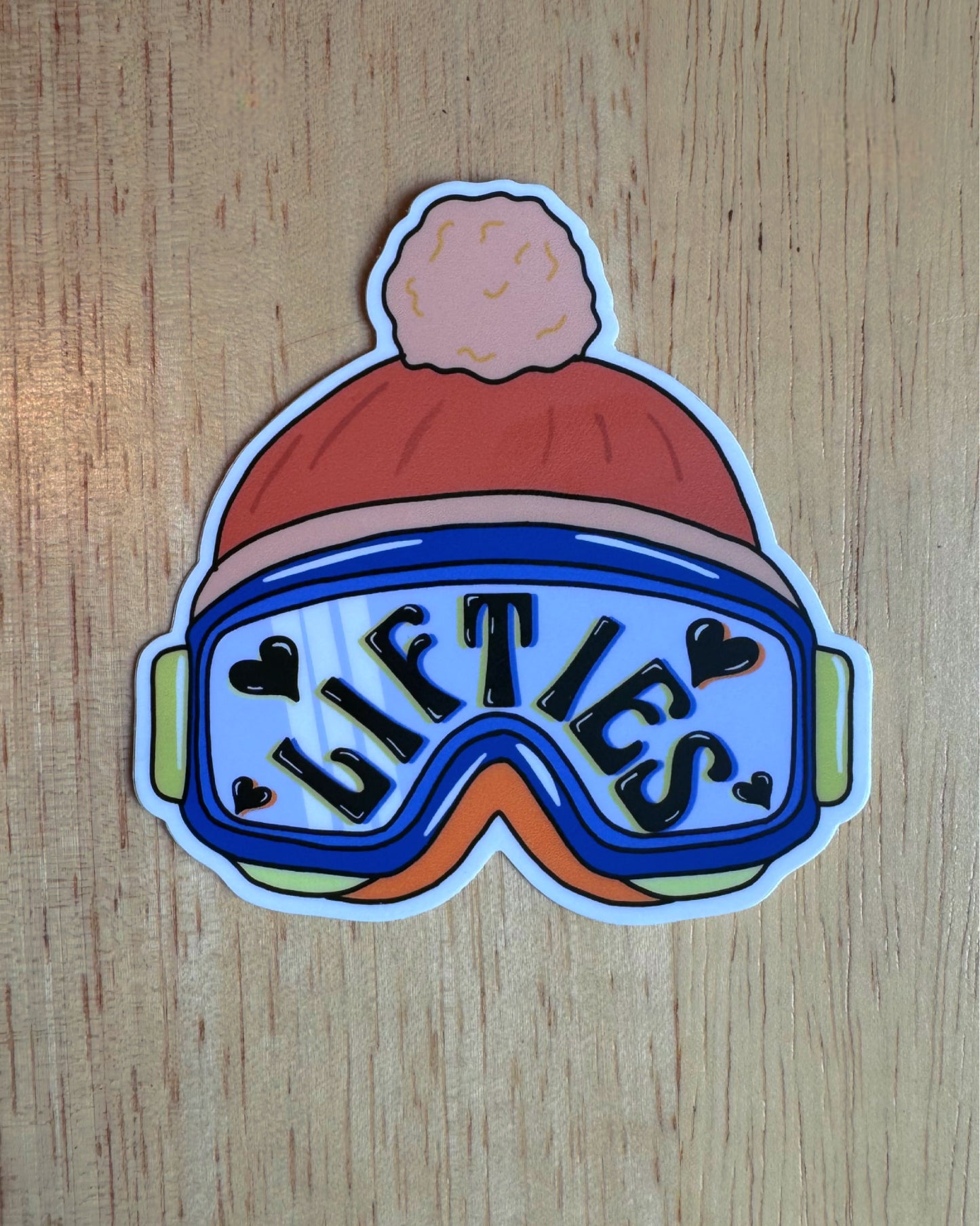 We Love Lifties Sticker