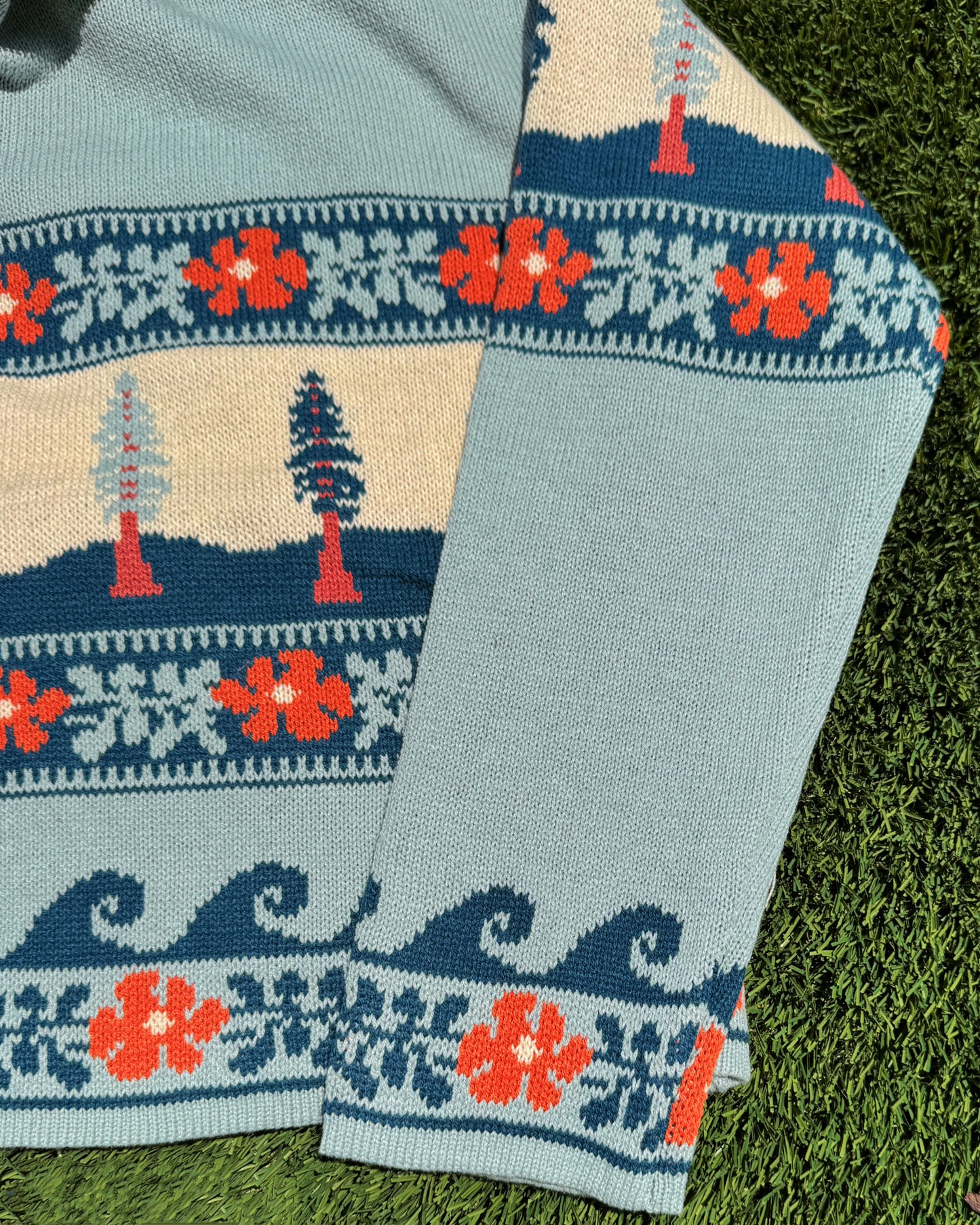Redwoods NP Crop Sweater