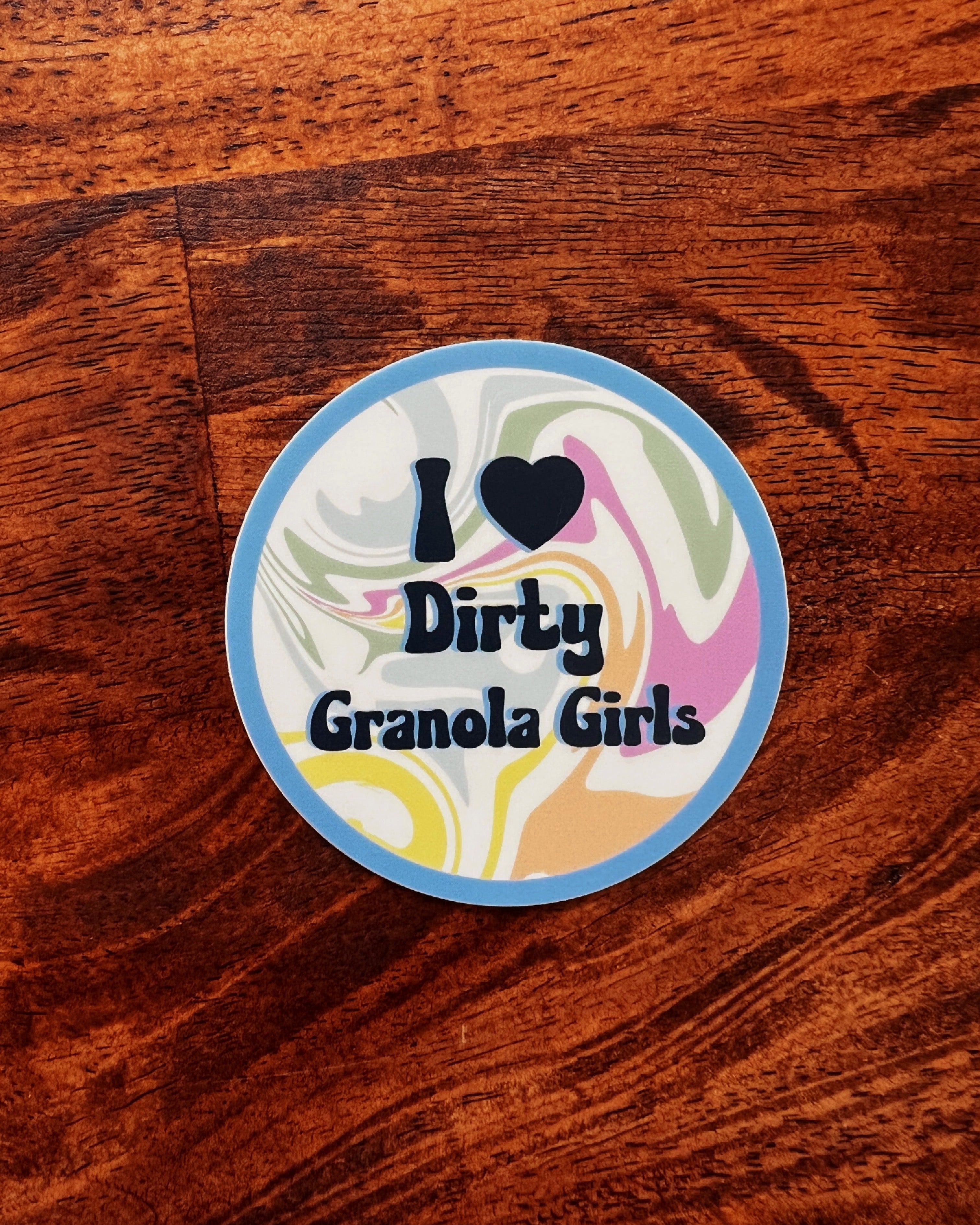 Granola Girl Granola Bar Sticker for Sale by Sien Fay