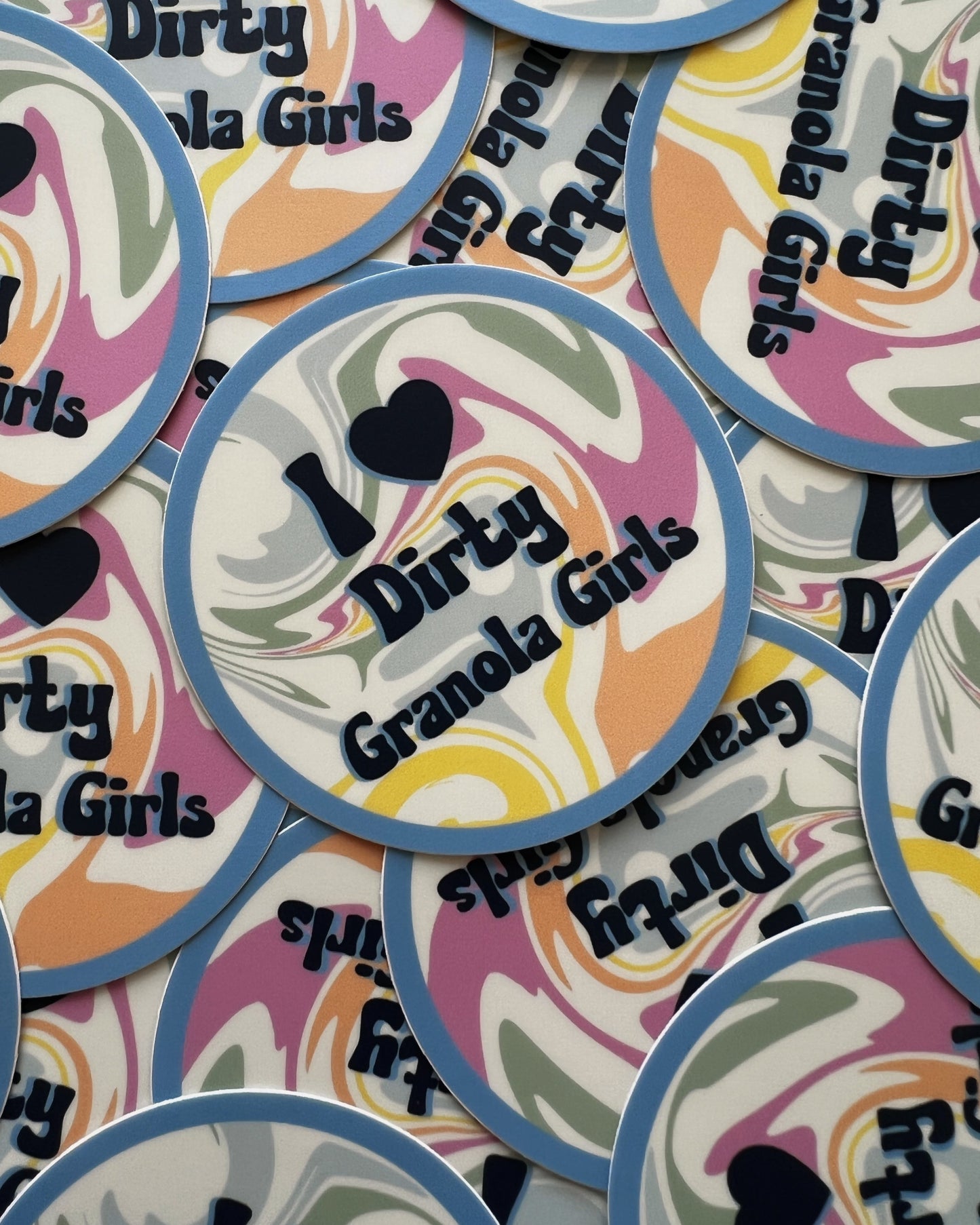 Dirty Granola Girls Sticker