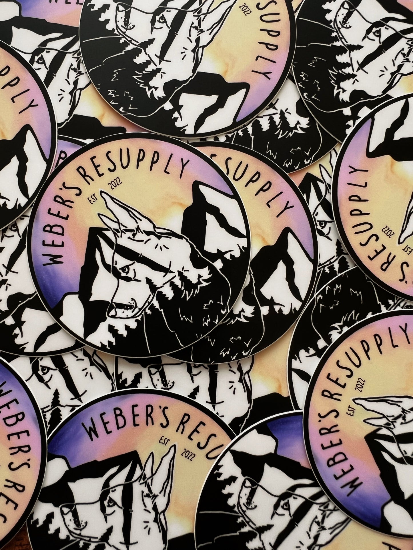 Weber's Resupply Sticker