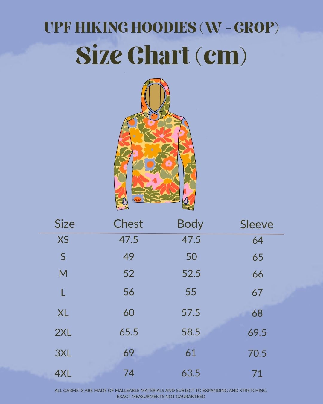 Women's Sunset Canyon UPF Hoodie - Crop Cut