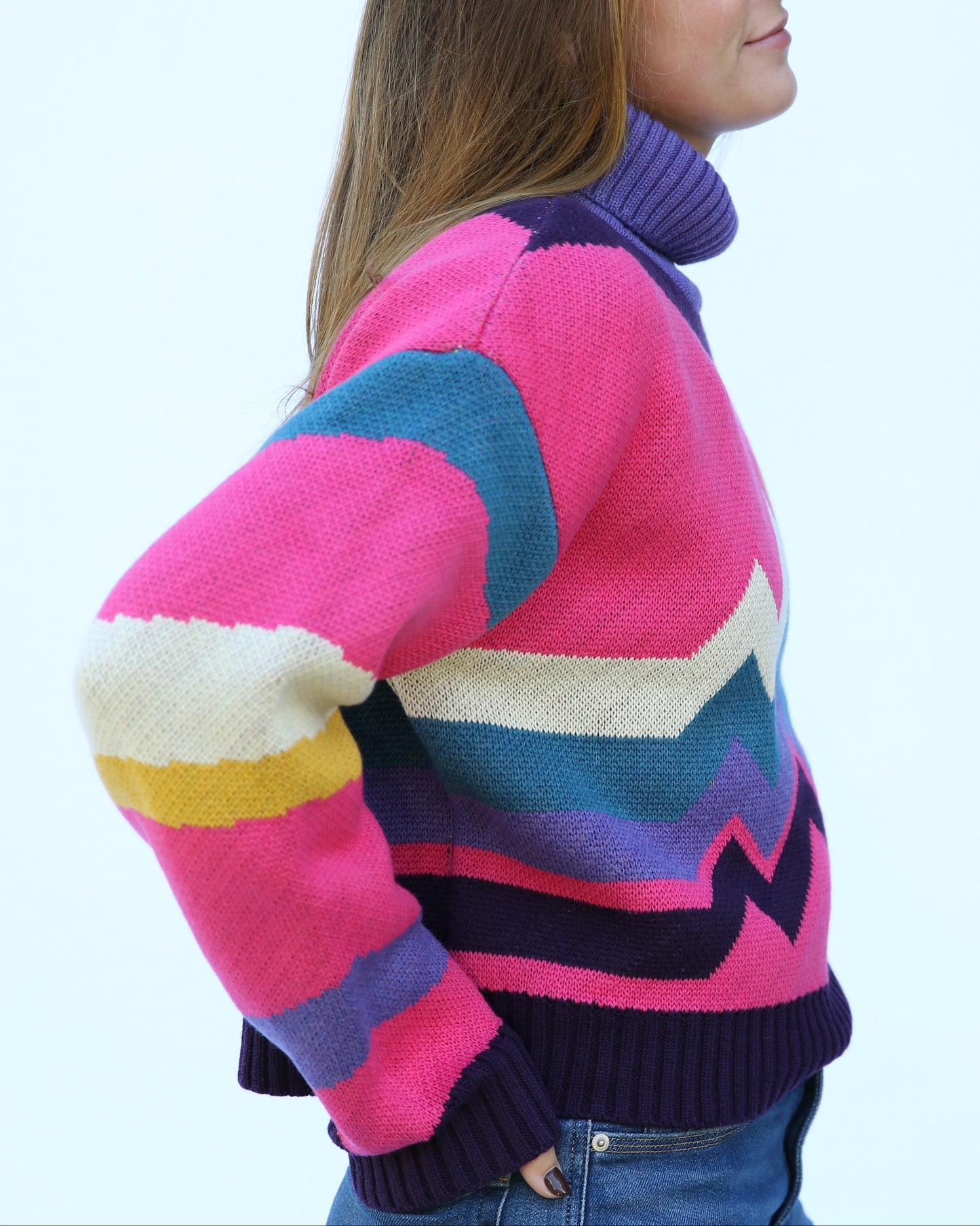 The Retro Ski Crop Sweater