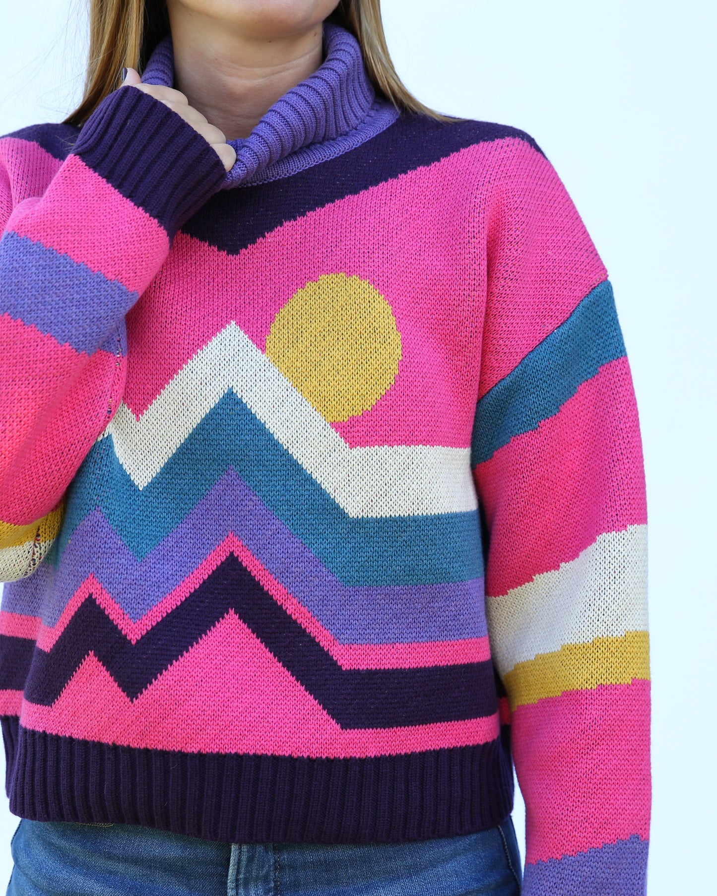 The Retro Ski Crop Sweater