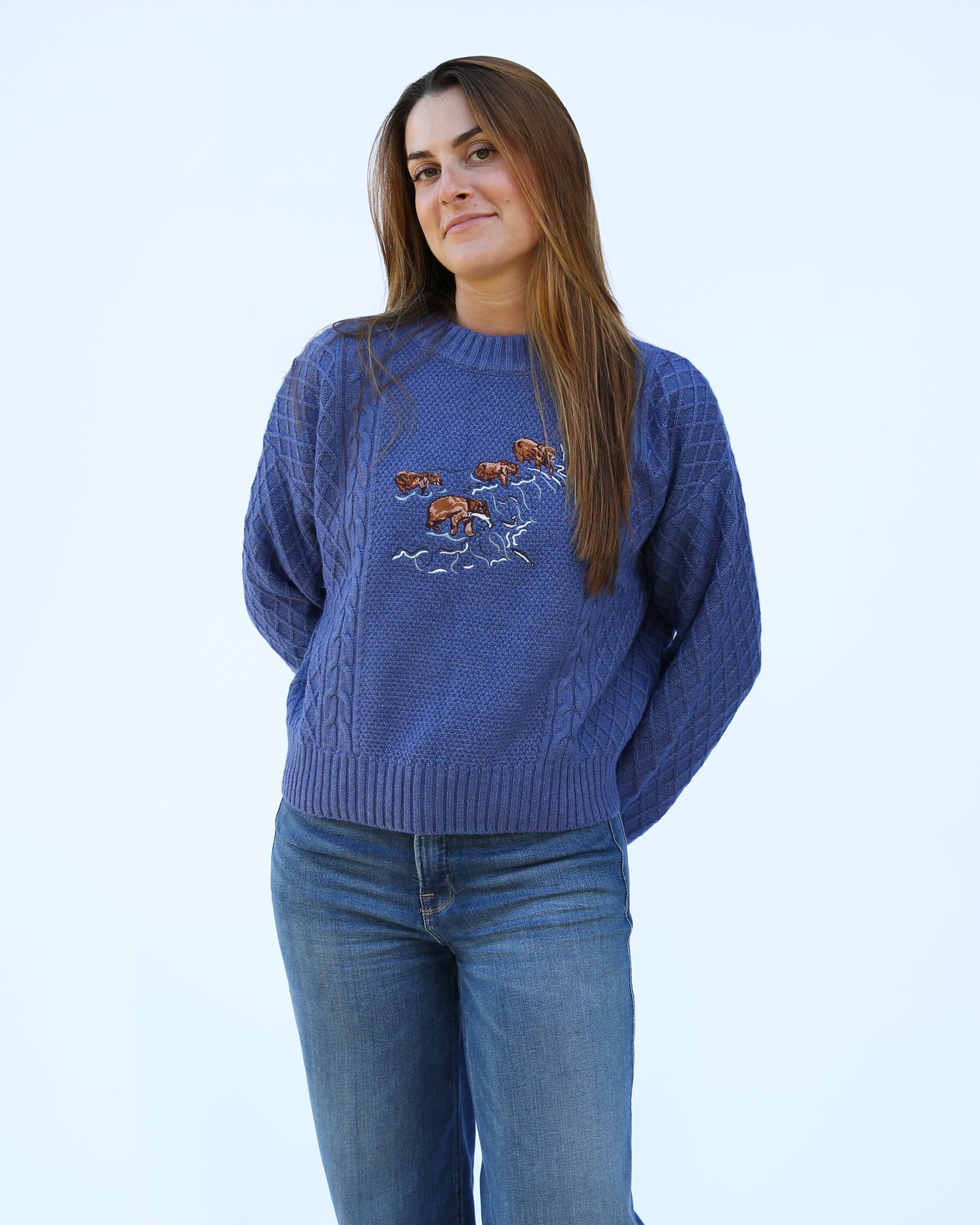 The Katmai Crop Sweater