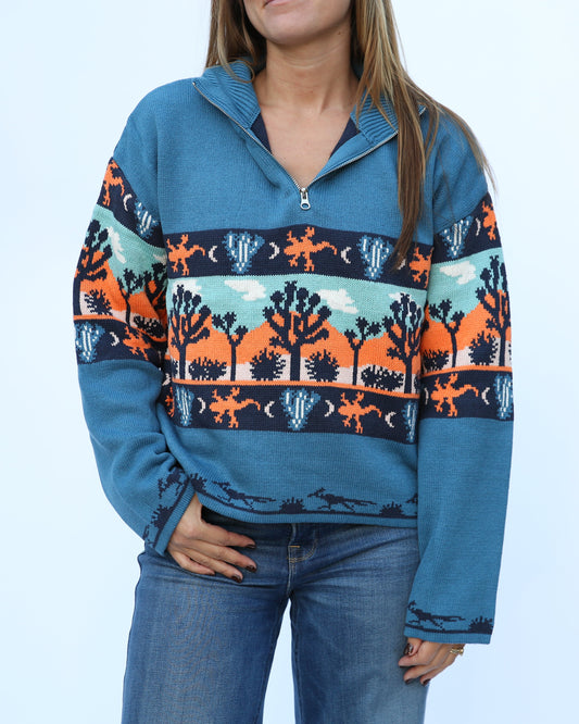 Joshua Tree NP Crop Sweater
