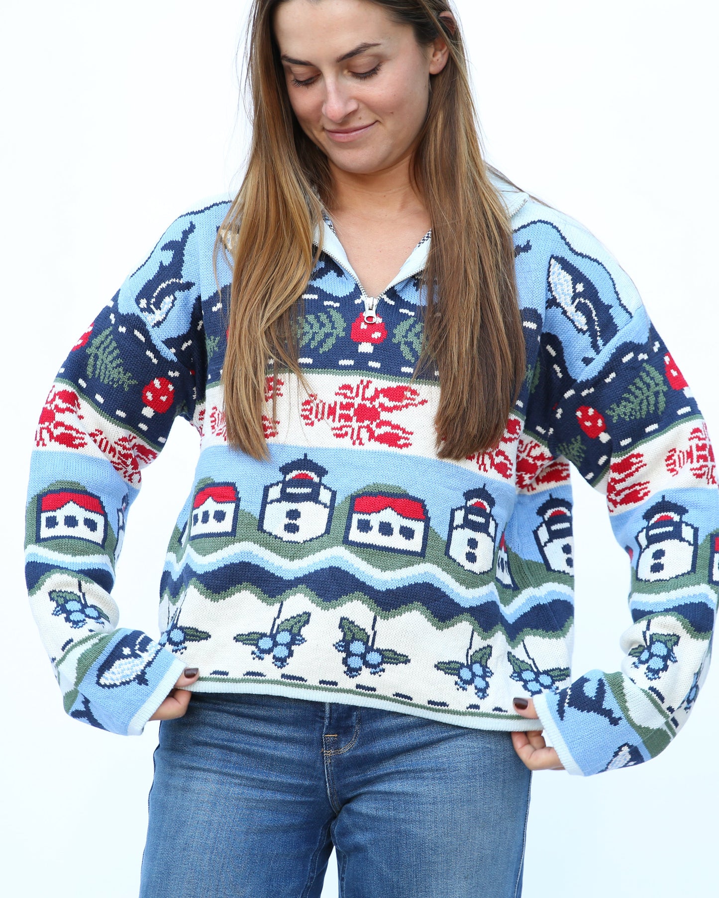 Acadia NP Crop Sweater