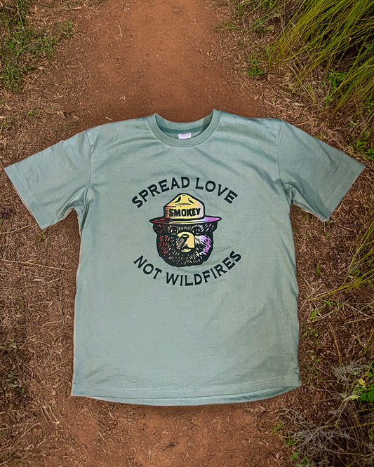 LA Fire Fundraiser - Spread Love Not Wildfires Tee