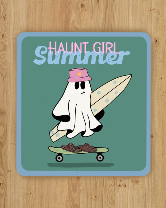 Haunt Girl Summer Sticker