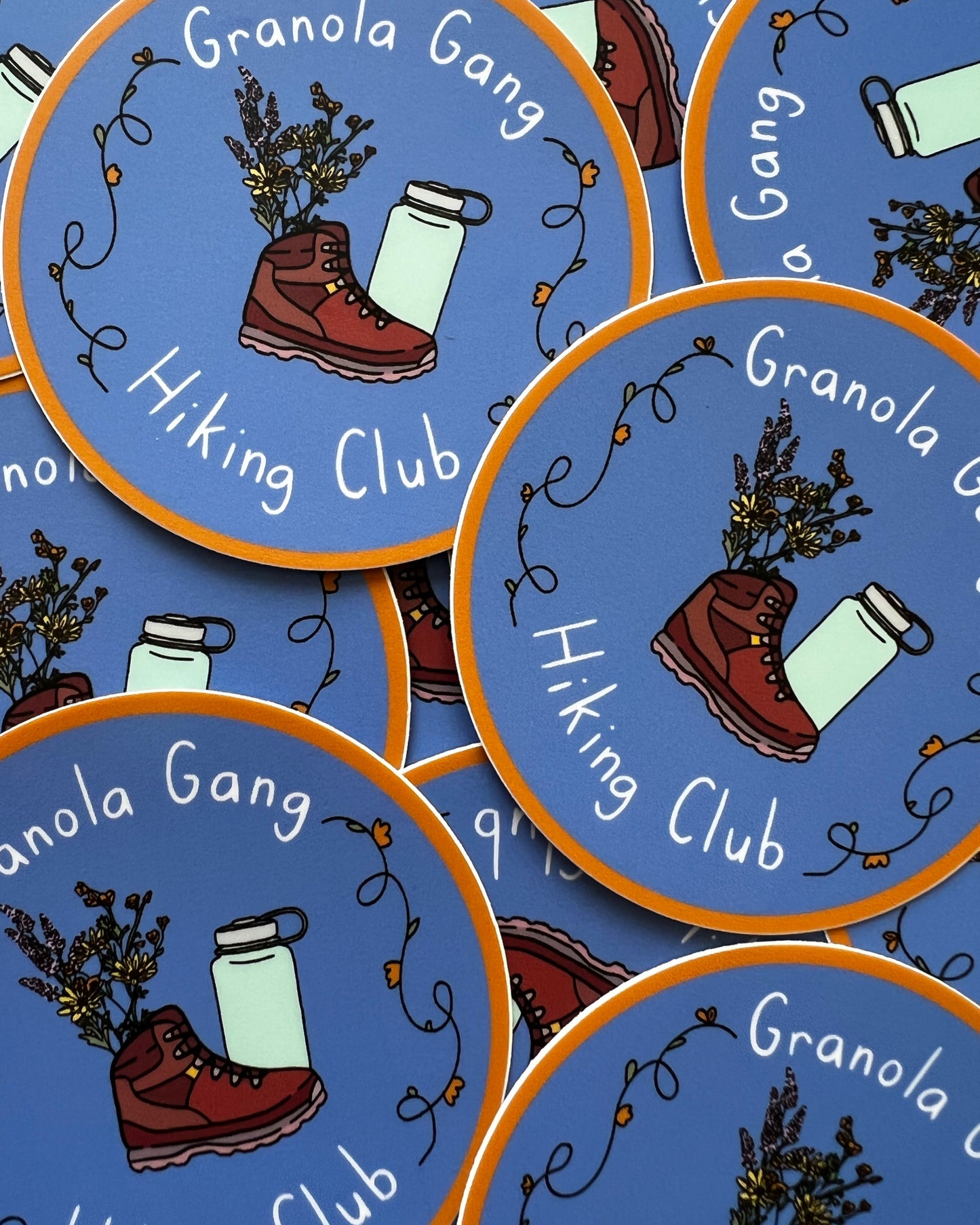 Granola Gang Hiking Club Sticker