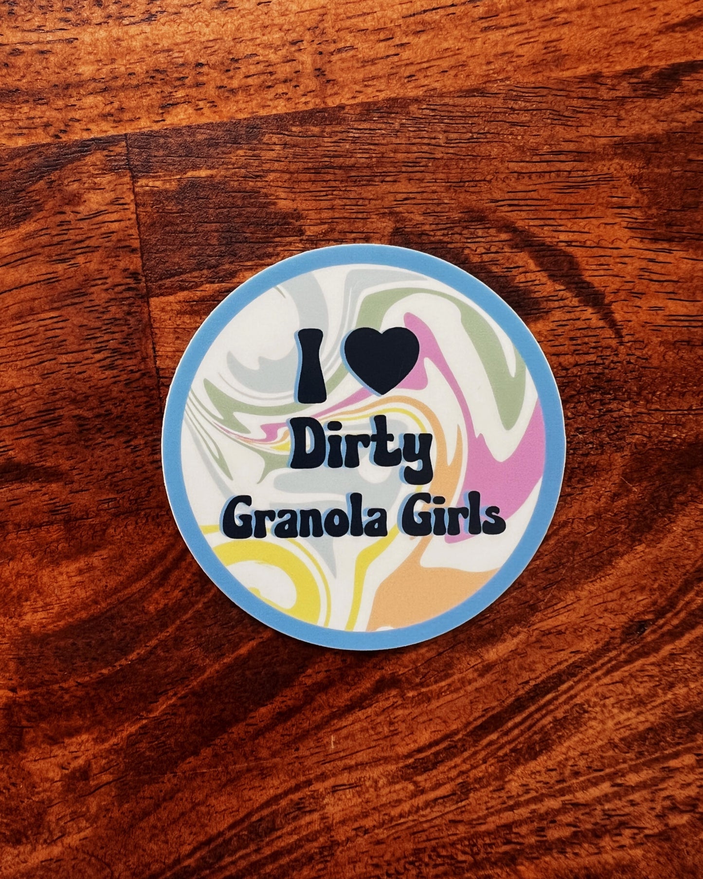 Dirty Granola Girls Sticker