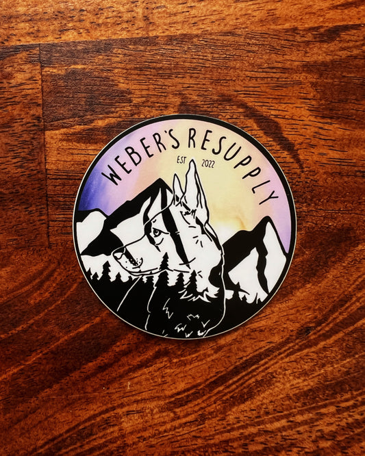 Weber's Resupply Sticker